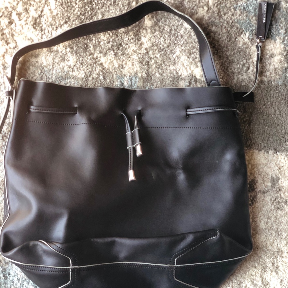 Vince Camuto Black Leather Bag